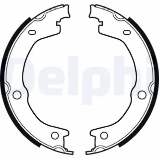 Delphi Bremsbacken hinten Ssangyong Kyron Rexton Rodius