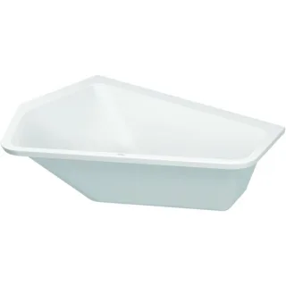 Duravit Paiova Fünfeck-Badewanne 700390000000 177x130cm, we, Ecke links, Einbauversion