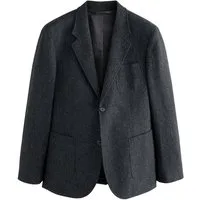 Next Sakko Relaxed Fit Anzugsakko aus Wollgemisch (1-tlg)