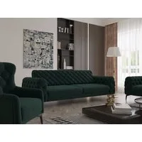 Möbeldreams Chesterfield-Sofa Sofa-Set Arizona Chesterfield Schlaffunktion 3-2-1 .3-3-1 .3-1 .2-1, Schlaffunktion