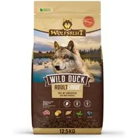Wolfsblut Wild Duck Adult Large Breed - Trockenfutter mit großen Kroketten, Trockenfutter für: Hunde