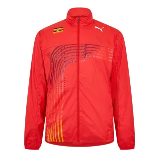 Puma - Trainingsjacke für Herren, Aufwärmen (Rot)