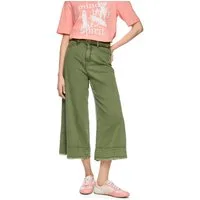 Marc Cain 3/4-Jeans Mindful Moving Premium Damenmode Model: WAUKEE, Culotte, Fransen-Saum