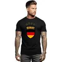 Banco T-Shirt Herren Deutschland Sport Fußball Oktoberfest EM Germany Deutschland Größen XS - 6 XL