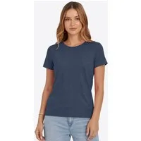 Imily Bela T-Shirt Damen Regular Fit mit Rundhalsausschnitt und Kurzarm Basic (Packung, 1-tlg., 1per-Pack) in Unifarbe