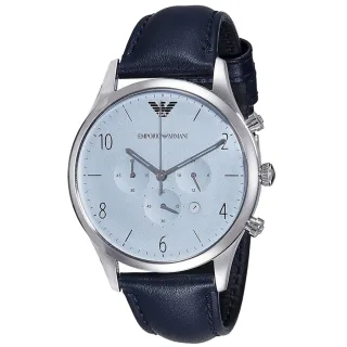 Emporio Armani Herrenuhr Quartz Silber