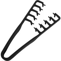 Stelby Lockenkamm Lockenkamm Strukturkamm Afro Kamm mit breiten Zinken für Locken, Ideal zum Auflockern, Formen und Definieren von Locken