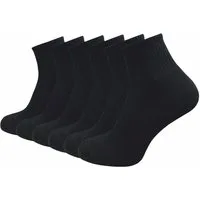 GAWILO Kurzsocken für Damen - Premium Socken für Sport & Freizeit - ohne drückende Naht (6 Paar) in weiß, schwarz & grau, leichte Plüschsohle für höchsten Tragekomfort