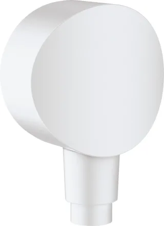 Hansgrohe Schlauchanschluss DN15 Fixfit S mit Rückflussverhinderer mattweiss, 26453700 26453700