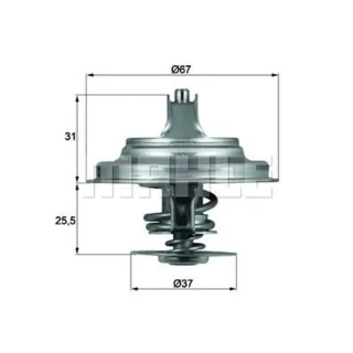 Behr Thermostat mit Dichtung Audi Skoda VW Volvo