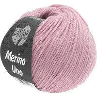 LANA GROSSA MERINO UNO Häkelwolle, 125 m (Extrafeine Merinowolle mit Superwash-Ausrüstung), 50 g
