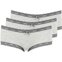 Nina Von C. Panty 3er Pack Kim (Spar-Set, 3-St) Panty - Im modischen Design, Perfekte Passform, Angenehm auf der Haut