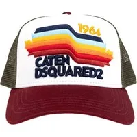 Dsquared2 Baseball Cap Basecap Trucker Cap Mesh Icon Mütze Basebalkappe Unisex Mesh-Einsätze an Seiten und Rückseite