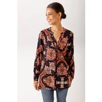 Aniston CASUAL Schlupfbluse mit fantasievollen Ornamenten bedruckt - NEUE KOLLEKTION