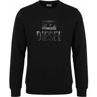 Diesel Sweatshirt - Regular Fit - Supersoft Pullover - S-GIR TONE ON TONE