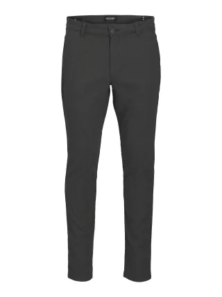 JACK&JONES - JPSTMARCO BOWIE WINTER CHINO SN Dark Grey - Gr. - 32