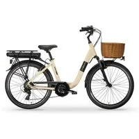 MBM E-Bike RHEA 26 Zoll, 6 Gang Shimano, Kettenschaltung, Heckmotor, 518 Wh, Elektro-Citybike RHEA 26 Zoll