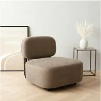Home affaire Loungesessel LIORAN Designsessel mit filigranem Holzgestell, Designklassiker, modern und zeitlos