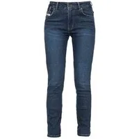 John Doe Motorradhose Jane High Mono XTM Damen Motorradjeans Knieprotektoren enthalten