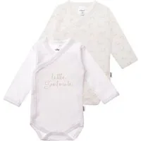 Liliput Wickelbody little Soulmate mit bequemen Druckknöpfen im 2er-Pack