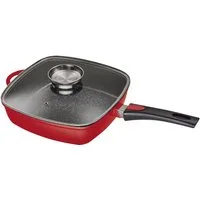 KING Bratpfanne, Aluminiumguss (1-tlg), 28 x 28 cm, abnehmbarer Griff, Induktion