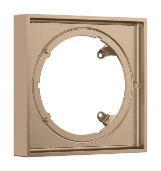 Hansgrohe Verlängerungsrosette AXOR ShowerSelect ID eckig 22 mm brushed red gold, 13645310 13645310