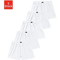 H.I.S Weiter Boxer Herren Boxer (Packung, 5-St) weite Passform, Komfortbund, aus Baumwoll-Stretch