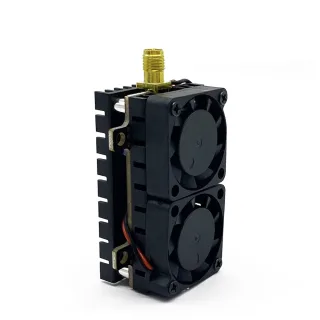 5.8GHz 48CH Max 5.5W VTX 200mw 500mw 1W Adjustable Dual Cooling Fans 7-36V FPV Transmitter Long Distance Wireless Image