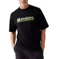 Belstaff T-Shirt England 1924 Signature Retro Phoenix Radio Moderne trifft auf ikonischen Stil