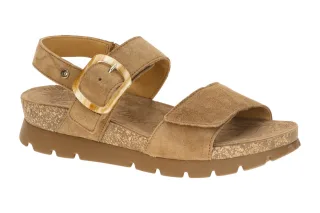 Panama Jack Damen Sandalette Sara B1 PJ Sara in Braun cuero, Echtleder Kaltfu...