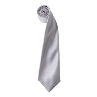 Premier - "Colours Collection" Krawatte (Silber)