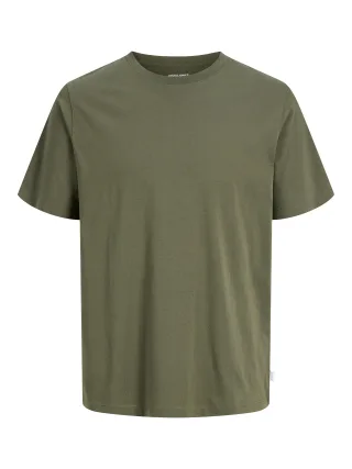 JACK&JONES - JJEORGANIC BASIC TEE SS O-NECK NOOS Olive Night - Gr. - M