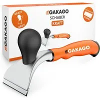 Gakago Universalschaber - Kraft-Schaber - 65mm Ziehklinge aus Wolframcarbid - für Holz, Metall, Beton oder Stein