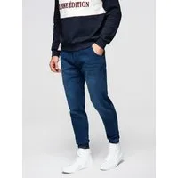 OMBRE Jeansjeggings Jeans-Jogger mit elastischem Bund