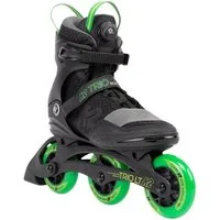 K2 Inlineskates Trio LT 100 Boa (Rollen: 100mm/85A, Kugellager: ILQ 7) schwarz/grün