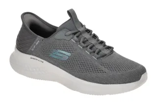 Skechers 232466 CCBL Herren Sneakers grau/blau - Air Cooled Memory Foam