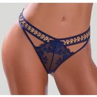 LASCANA Tanga mit Cut-Outs und dekorativen Ringen, sexy Dessous, Reizwäsche