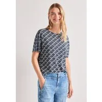 STREET ONE T-Shirt aus softer Viskose