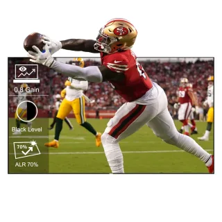 BlitzWolf BW VS10-Ultra Fixed Frame Projector Screen 4K ALR Ambient Light Rejecting 160° Viewing Angle 1cm Ultra Slim Bo