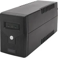 Line-Interaktive USV, 600 VA/360 Watt schwarz