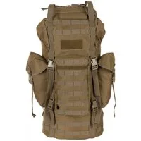 MFH Trekkingrucksack BW Kampfrucksack, "MOLLE", 65 l, Alu-Aussteifung, coyote