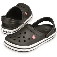 Crocs Sandale Crocband Clog schwarz Herren/Damen Badeschuh