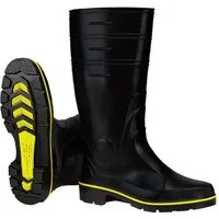 SCHEIBLER WORKWEAR Nitril Regenstiefel Hoch Gummistiefel Wasserdicht, winddicht