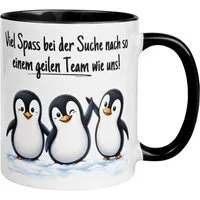 Momentals Tasse Abschied – „Viel Spaß bei der Suche“ – Abschiedsgeschenk Kollegen, Gratis Versand · Links-&Rechtshänder · Spülmaschinenfest