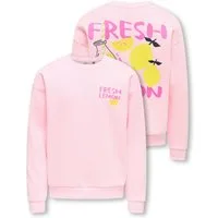 KIDS ONLY Sweatshirt KOGCANASTA LS LOOSE PRINTED UB SWT (1-tlg) mit kleinem Brustdruck