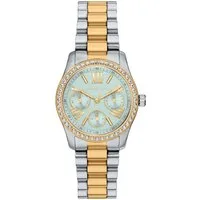 MICHAEL KORS Quarzuhr Lexington MK7609, Armbanduhr, Damenuhr, Edelstahlarmband, analog, Tag, Wochentag