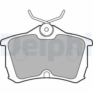 Delphi Bremsbel?ge hinten Honda Accord 6 7