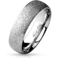BUNGSA Fingerring Ring Diamantoptik Silber aus Edelstahl Damen (Ring, 1-tlg), Damen Herren