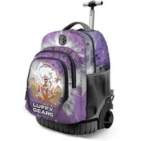 Karactermania Schulrucksack Rucksack One Piece Ruffy "Luffy Gear 5" Trolley-Schulranzen, Praktische Räder