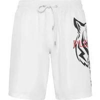 PLEIN SPORT Badehose Tiger